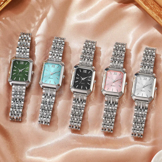 Fashion Rectangle Women Quartz Watch Luxury Analog Wristwatches Reloj Mujer Girls Clock Gift(Without Box)