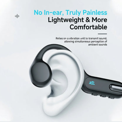 New Style Open Ear Neckband Bone Conduction Sports Headphones IPX8 Waterproof Swimming Earbuds Wireless Bluetooth Earphones