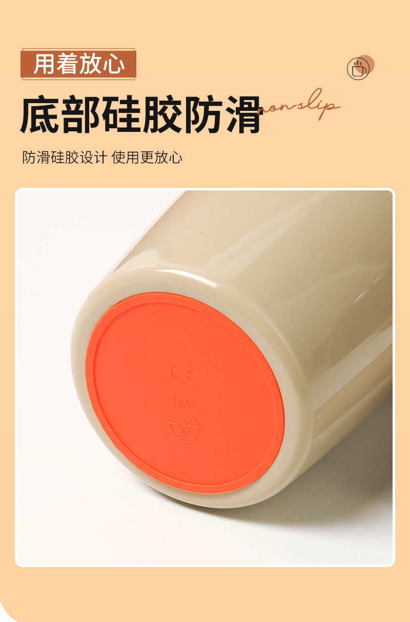 Electric Mixing Cup Lazy Water Cup Portable Electric Magnetic Rotating Automatic Coffee Cup Soybean Milk Cup Stainless Steel