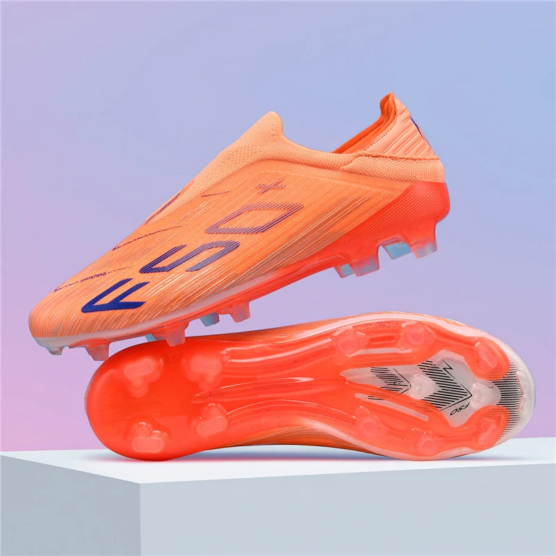 New Men Soccer Shoes Non-Slip Indoor Futsal Football Boots Match Grass Cleats High-quality Sneakers Hot-selling High-top Outdoor