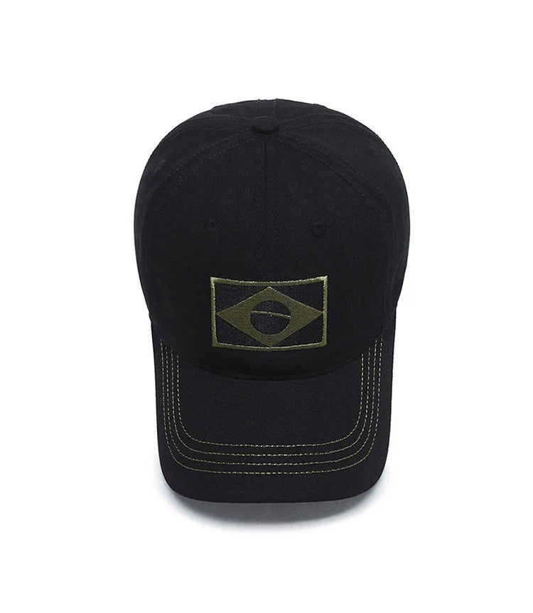 Outdoor Sports Baseball Cap Men'S Camouflage Cap, Middle And Young Men'S Casual Sun Protection Hat Brazilian Hat