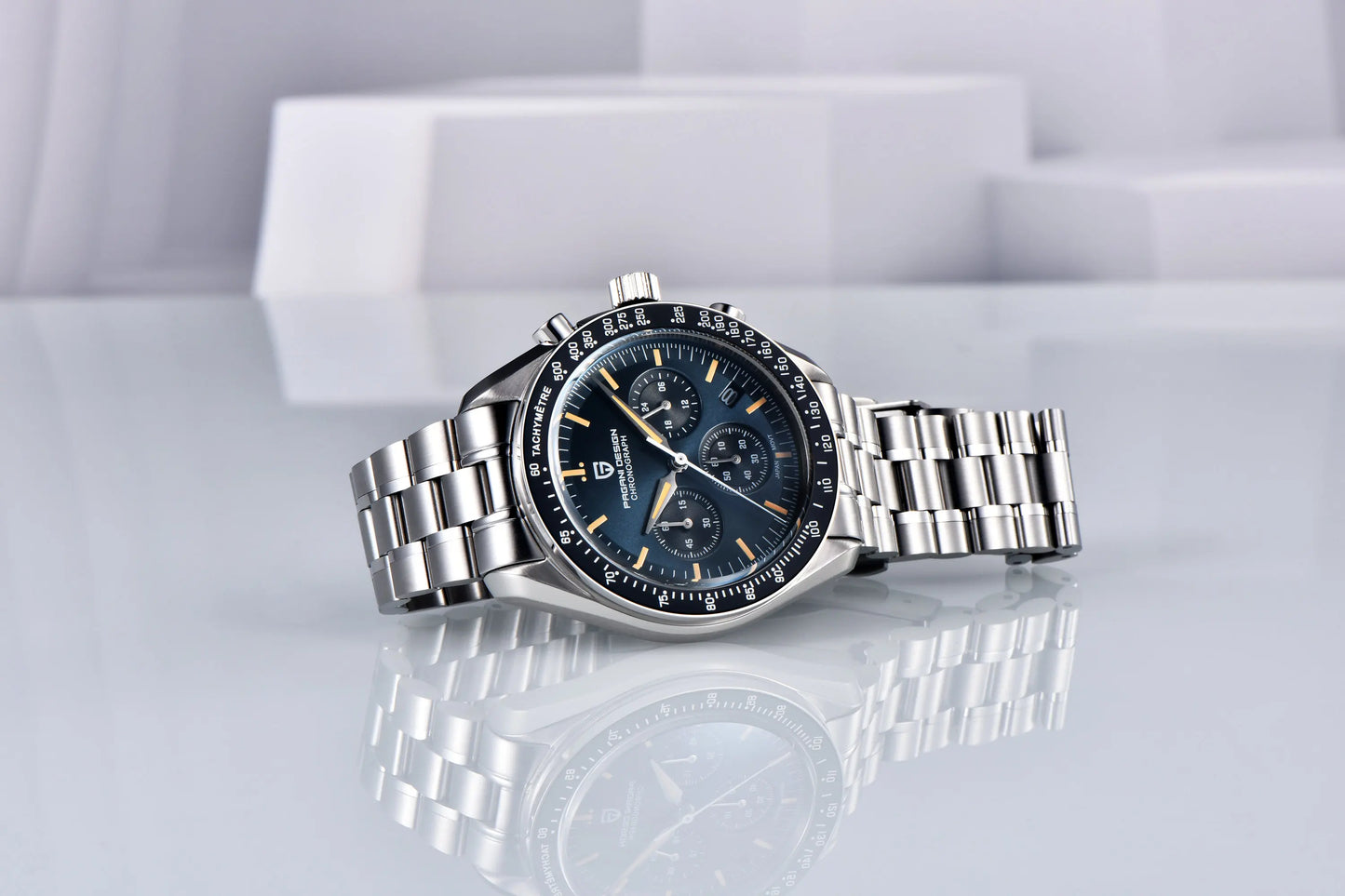 PAGANI DESIGN 2026 New Men's Watches Top Luxury Quartz Watch For Men Auto Date Speed Chronograph AR Sapphire Mirror Wrist Watch