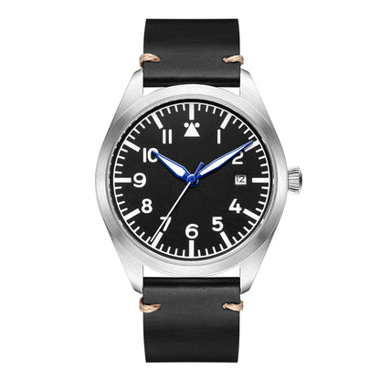 Flieger Pilot Watch A Type B Aviator Automatic Field Reloj Piloto Relogio Mechanical Wristwatch Orologio Pilota Montre Pilote