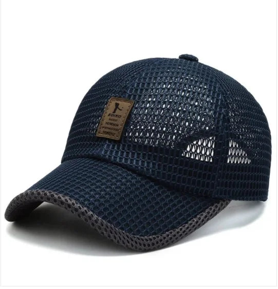 Hat Men's Spring/Summer Trend Embroidered Cowboy Baseball Hat Duck Tongue Hat Outdoor Travel Sunshade Hat