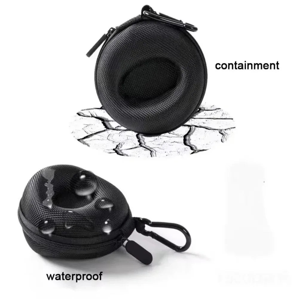 Portable EVA Single Watch Travel Case Watch Storage Organizer Box Watch Holder Waterproof for Smartwatches Zippered Container