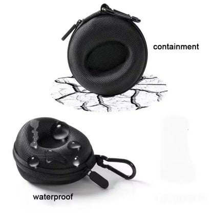 Portable EVA Single Watch Travel Case Watch Storage Organizer Box Watch Holder Waterproof for Smartwatches Zippered Container
