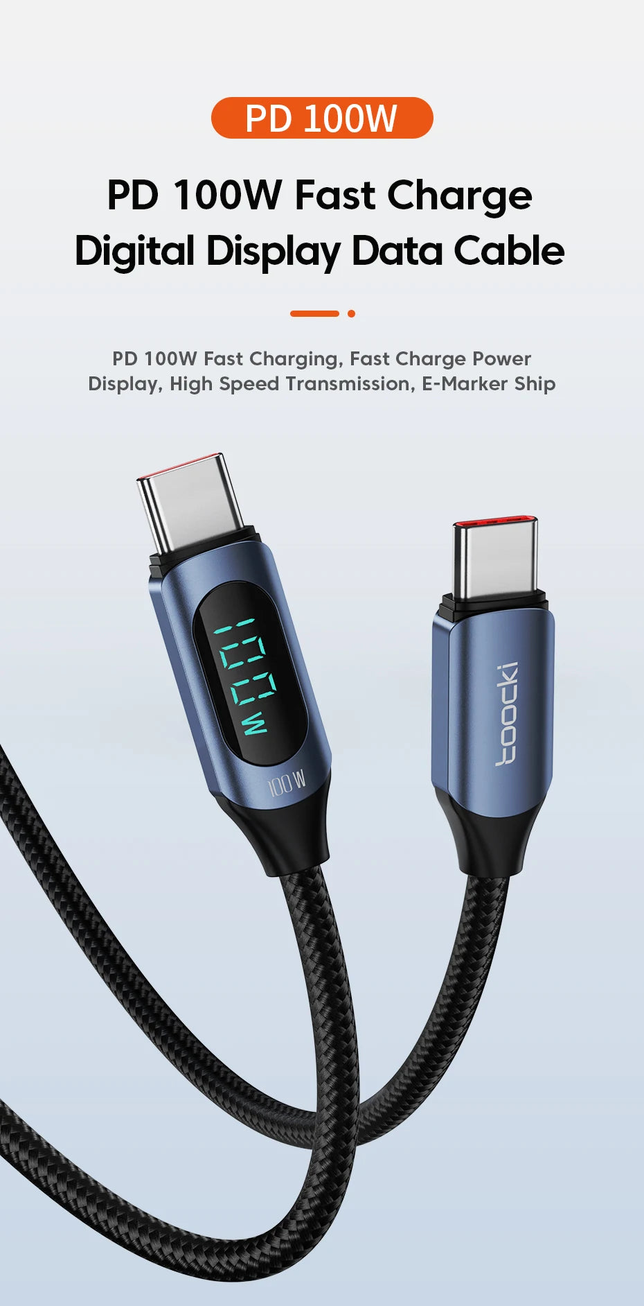 PD 100W Fast Charging
