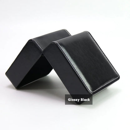 Single Watch Gift Box with Pillow PU Leather Wristwatch Display Case Organizer for Men