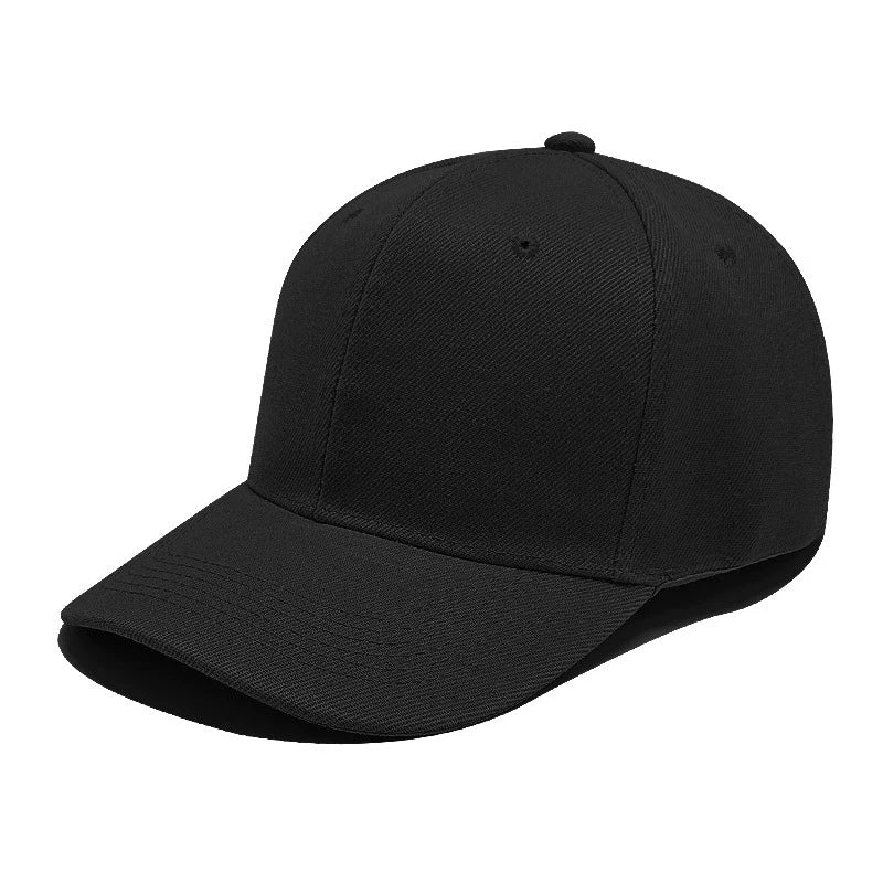 1 multiple colors unisex all season fashionable sun shading hip-hop solid color baseball cap