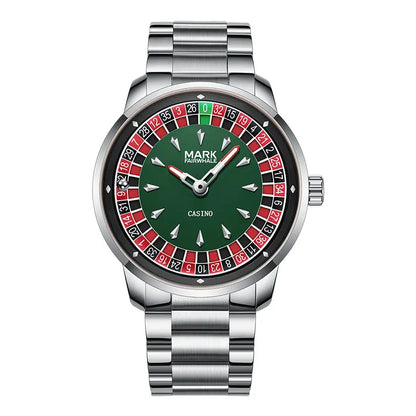 Mark Fairwhale 5031 New Top Brand Men's Quartz Watch Rotating Digital Dial Entertainment Cool Waterproof Night Light Watch reloj