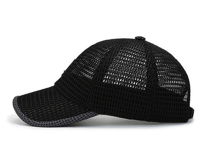 [NORTHWOOD] Men's Mesh Baseball Cap Breathable Summer Caps Dad Hat Outdoor Fishing Hats Bone Gorras Snapback Trucker Cap