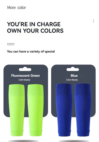 Loogdeel 1 Pair Breathable Calf Compression Sleeve Professional High-quality Soccer Socks For Running Football Basketball