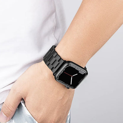 Metal Strap For Apple Watch Ultra 49mm 9 8 7 45mm 41mm Stainless Steel Bracelet For iWatch 6 5 SE 3 44mm 42mm 40mm 38mm S10 42mm