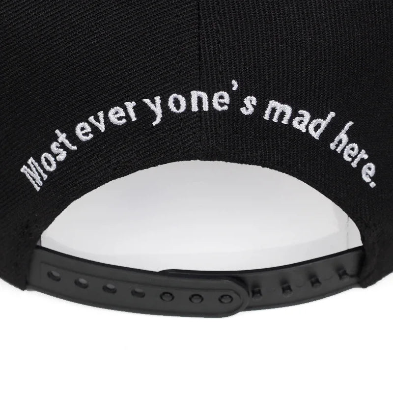 2024 New Unisex Cartoon Cat Embroidery Hip hop Hats Spring Autumn Outdoor Adjustable Casual Baseball Caps Sunscreen Hat