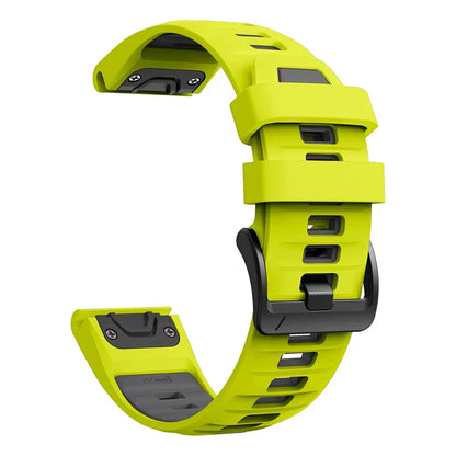 1:1 Fenix8 Watch Band For Garmin Fenix 8 Pro 47mm 51mm E 7 7X 6 6X 5 5X/Epix Pro/Enduro 3/970 QuickFit 22mm 26mm Silicone Strap