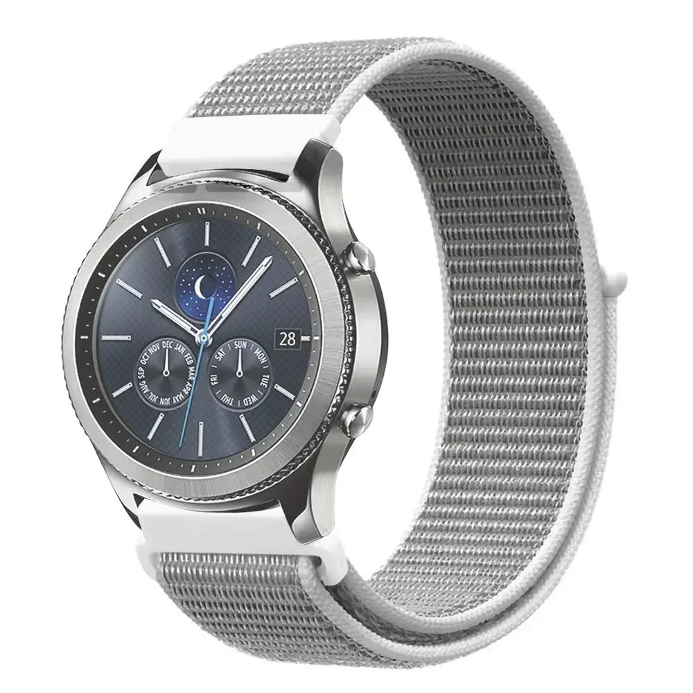 Nylon loop strap For Amazfit bip 6-5-3/u/S/pro Sport 20mm/22mm Bracelet for Amazfit GTS 4/3/2/2e/4 Mini/GTR 4/3/3 Pro/2/2e band