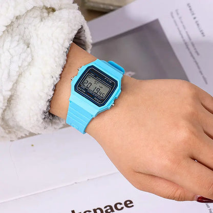 F91W Digital Watches for Men Women LED Electronic Wristwatch Waterproof Sports Military Watch Female Clock Relojes Digitales