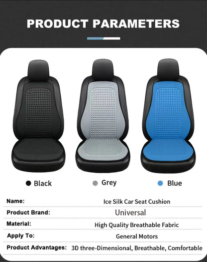 Summer Cooling Seat Cushion Breathable Car Seat Covers Bump Massage Automobiles Seat Cover Universal Seat Protector Pad