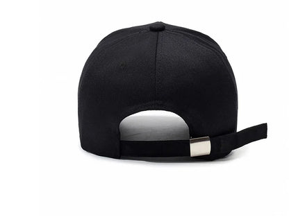 New Spring Style Sports Snapback Hat with Side - embroidered Water Drop and Cross Patterns. It's designed to make the face look