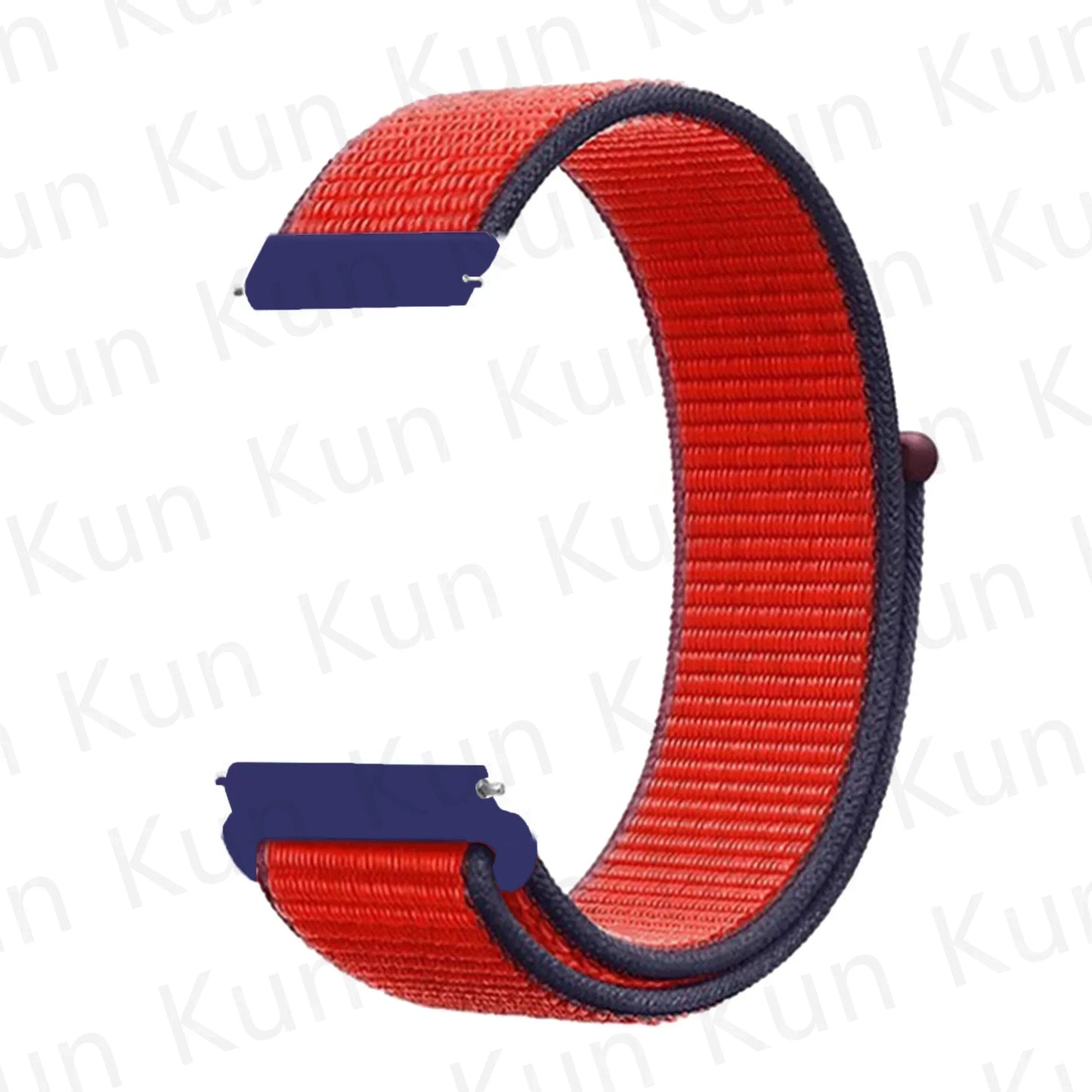 Nylon loop strap For Amazfit bip 6-5-3/u/S/pro Sport 20mm/22mm Bracelet for Amazfit GTS 4/3/2/2e/4 Mini/GTR 4/3/3 Pro/2/2e band