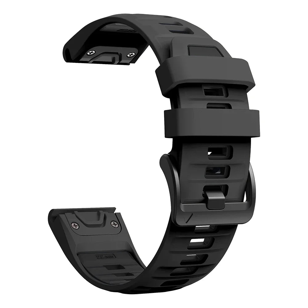 1:1 Fenix8 Watch Band For Garmin Fenix 8 Pro 47mm 51mm E 7 7X 6 6X 5 5X/Epix Pro/Enduro 3/970 QuickFit 22mm 26mm Silicone Strap