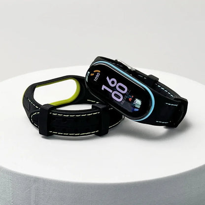 Strap for Mi Band 7 6 5 4 3 Watchband Sport Silicone Smartwatch Bracelet for Xiaomi Mi Band 6 4 7 5 Strap Accessories Wristband