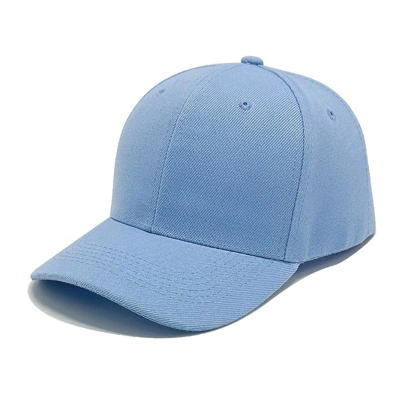 1 multiple colors unisex all season fashionable sun shading hip-hop solid color baseball cap