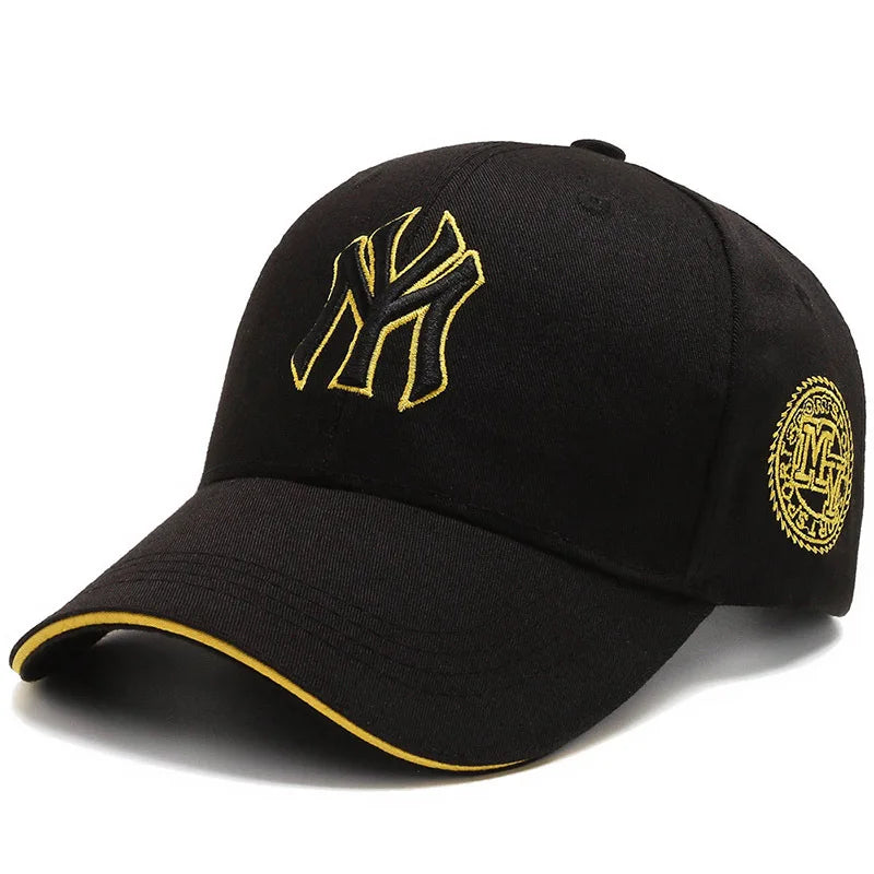 Hat Men's Casual Korean Version Outdoor Versatile Sunscreen Embroidery Letter Cap Couple Baseball Cap Women's Fashion Sunshade