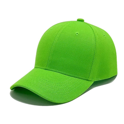 1 multiple colors unisex all season fashionable sun shading hip-hop solid color baseball cap