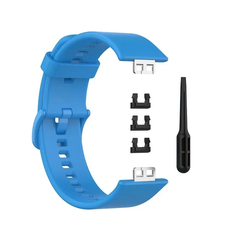Silicone Band For Huawei Watch FIT Strap Smartwatch watchband Accessories Replacement Sport Wrist bracelet with tool watch Strap