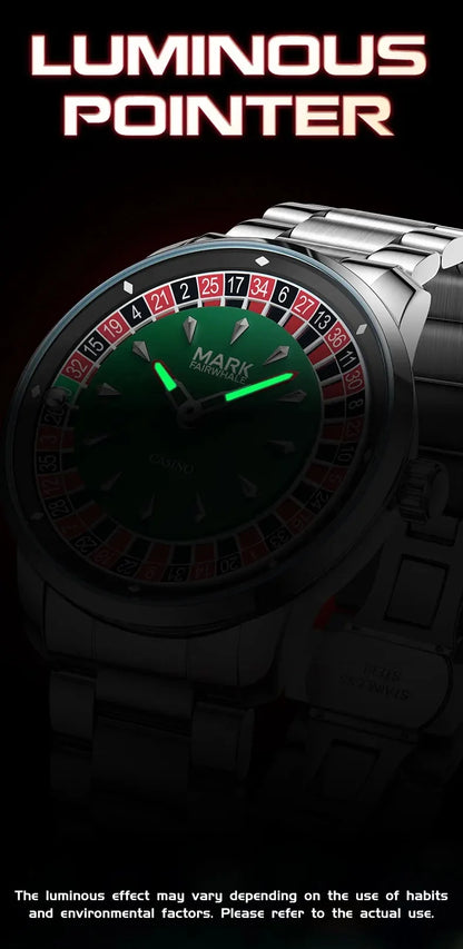 Mark Fairwhale 5031 New Top Brand Men's Quartz Watch Rotating Digital Dial Entertainment Cool Waterproof Night Light Watch reloj