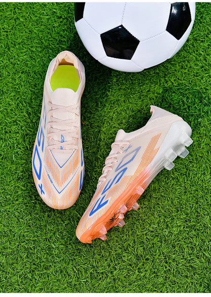 New Men Soccer Shoes Non-Slip Indoor Futsal Football Boots Match Grass Cleats High-quality Sneakers Hot-selling High-top Outdoor