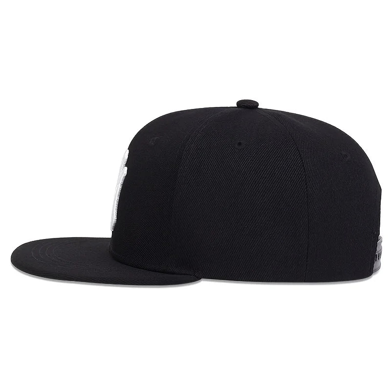 Unisex Letter Embroidery Hip-hop Hats Outdoor Adjustable Casual Baseball Caps Sunscreen Hat