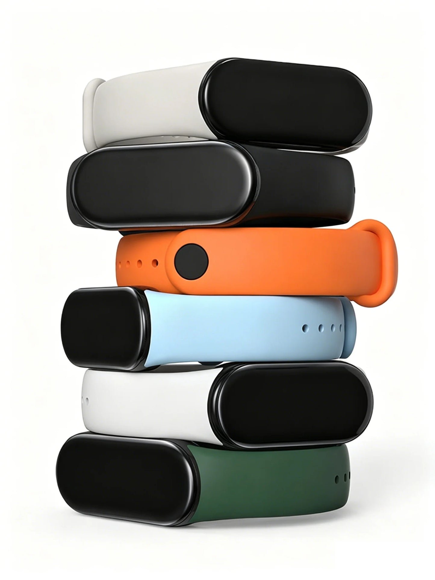 Silicone Strap For Xiaomi Smart Band 10 9 8 Sport Rubber Bracelet pulseira Correas Xiaomi mi Smart Band 10 9 8 NFC Accessories