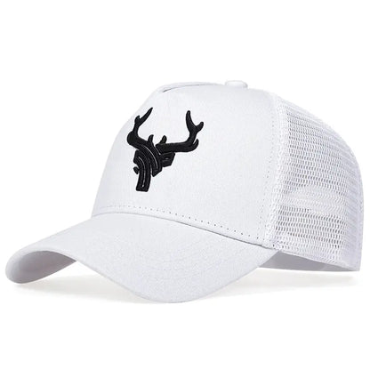 Men's Casual Baseball Caps, Spring And Summer, Big Head Bib Caps, High Deer Head Hats, Men's Outings, Sun Protection