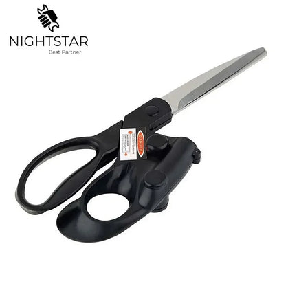 2026 Popular New Professional Laser Guided Scissors For home Crafts Wrapping Gifts Fabric Sewing Cut Straight Fast Scissor Shear