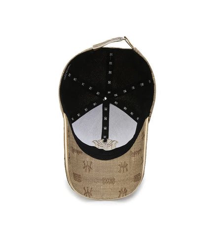Spring And Autumn New Men's And Women's Baseball Caps Korean Fashion Embroidery Letter Caps Outdoor Leisure Travel Sun Hats