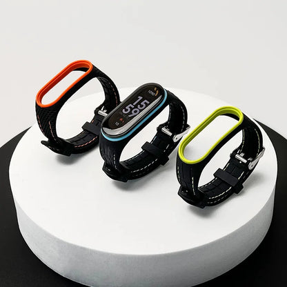 Strap for Mi Band 7 6 5 4 3 Watchband Sport Silicone Smartwatch Bracelet for Xiaomi Mi Band 6 4 7 5 Strap Accessories Wristband