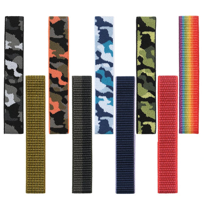 22mm 26mm QuickFit Nylon Loop Strap For Garmin Tactix 7 AMOLED Delta Bravo Band For Garmin Fenix 7X 6 PRO 5 3 Braided Watchbands
