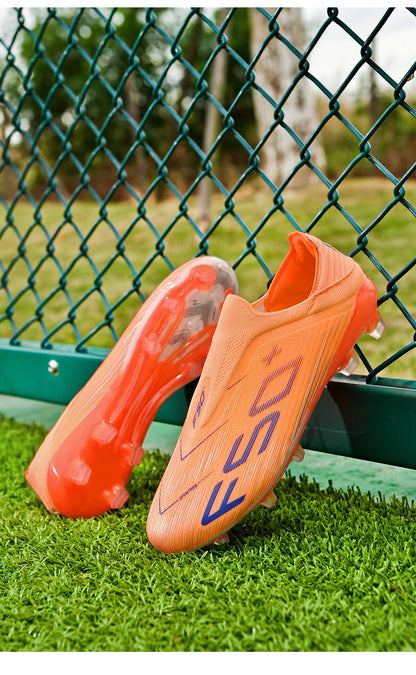 New Men Soccer Shoes Non-Slip Indoor Futsal Football Boots Match Grass Cleats High-quality Sneakers Hot-selling High-top Outdoor