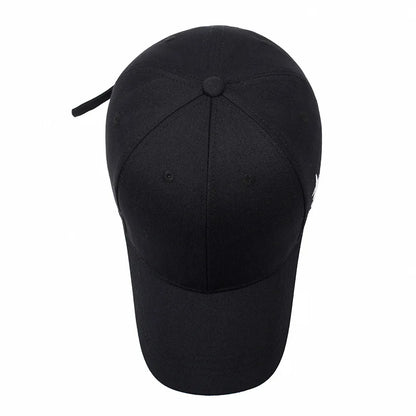 New Spring Style Sports Snapback Hat with Side - embroidered Water Drop and Cross Patterns. It's designed to make the face look
