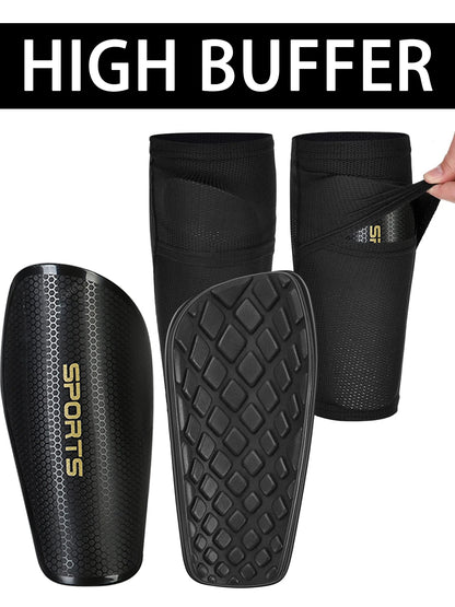 Sanke 1 Pair Soccer Football Shin Guard Teens Socks Pads Professional Shields Legging Shinguards Sleeves Protective Gear
