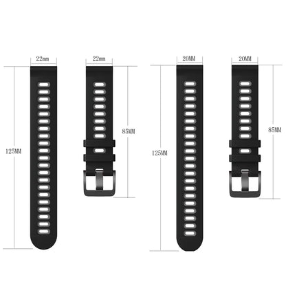 20mm 22mm Sport Strap For Samsung Galaxy Watch 7-FE-6-5-pro-4-Classic band 40mm 44mm silicone bracelet huawei watch GT 5/4/3/2