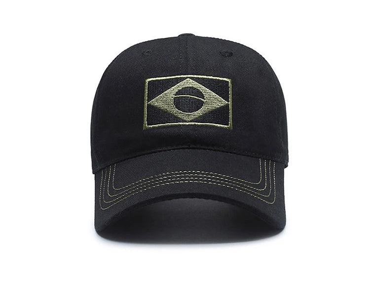 Outdoor Sports Baseball Cap Men'S Camouflage Cap, Middle And Young Men'S Casual Sun Protection Hat Brazilian Hat