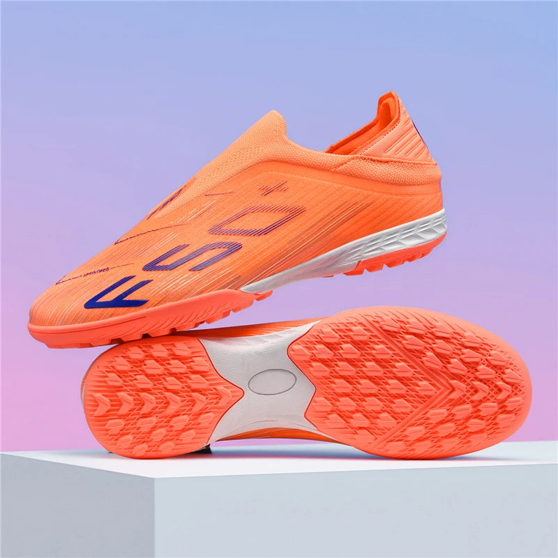 New Men Soccer Shoes Non-Slip Indoor Futsal Football Boots Match Grass Cleats High-quality Sneakers Hot-selling High-top Outdoor