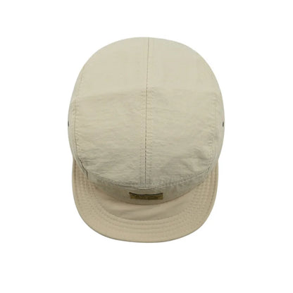 Fashion 5 Panel Baseball Cap Snapback Caps Quick-drying Flat-brimmed Hat for Men Women Adjustable Summer Casual Sunscreen Hats