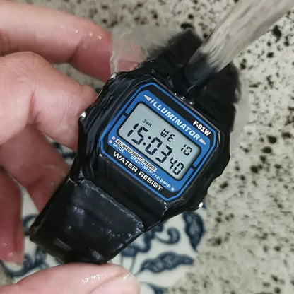 F91W Digital Watches for Men Women LED Electronic Wristwatch Waterproof Sports Military Watch Female Clock Relojes Digitales