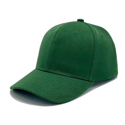 1 multiple colors unisex all season fashionable sun shading hip-hop solid color baseball cap
