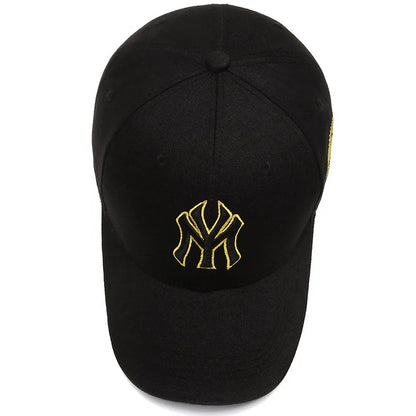 Hat Men's Casual Korean Version Outdoor Versatile Sunscreen Embroidery Letter Cap Couple Baseball Cap Women's Fashion Sunshade