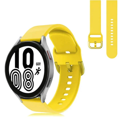 20mm 22mm Strap For Samsung galaxy watch 6/5/pro/3/4/6 Classic 43mm 47mm/Active 2 Silicone Sport bracelet huawei Gt 3-2-2e Band